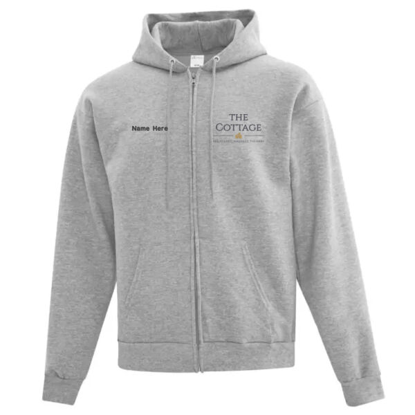 Embroidered Everyday Fleece Full Zip Hoodie  Thumbnail