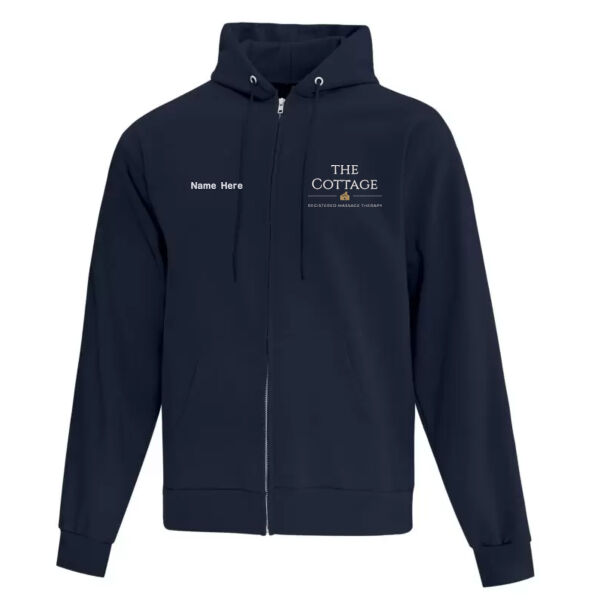 Embroidered Everyday Fleece Full Zip Hoodie Thumbnail