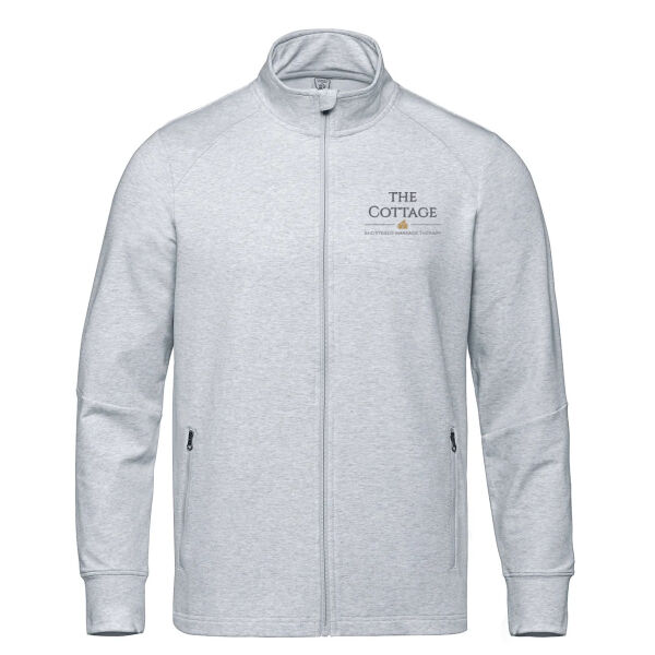 Embroidered Adventurer French Terry Full Zip with Performance Stretch  Thumbnail