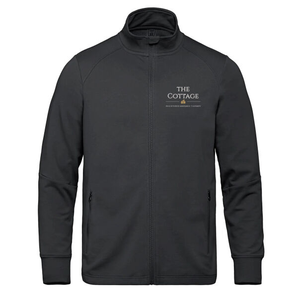 Embroidered Adventurer French Terry Full Zip with Performance Stretch  Thumbnail