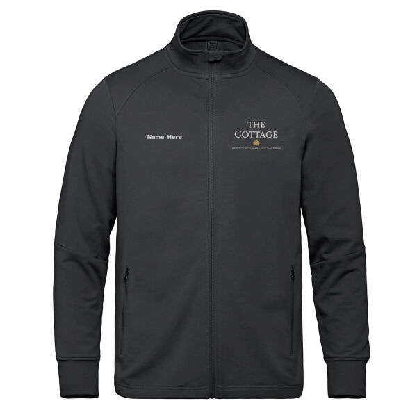 Embroidered Adventurer French Terry Full Zip with Performance Stretch Thumbnail