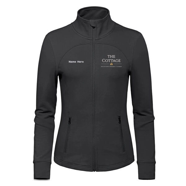 Embroidered Adventurer Ladies French Terry Performance Full Zip Sweatshirt Thumbnail